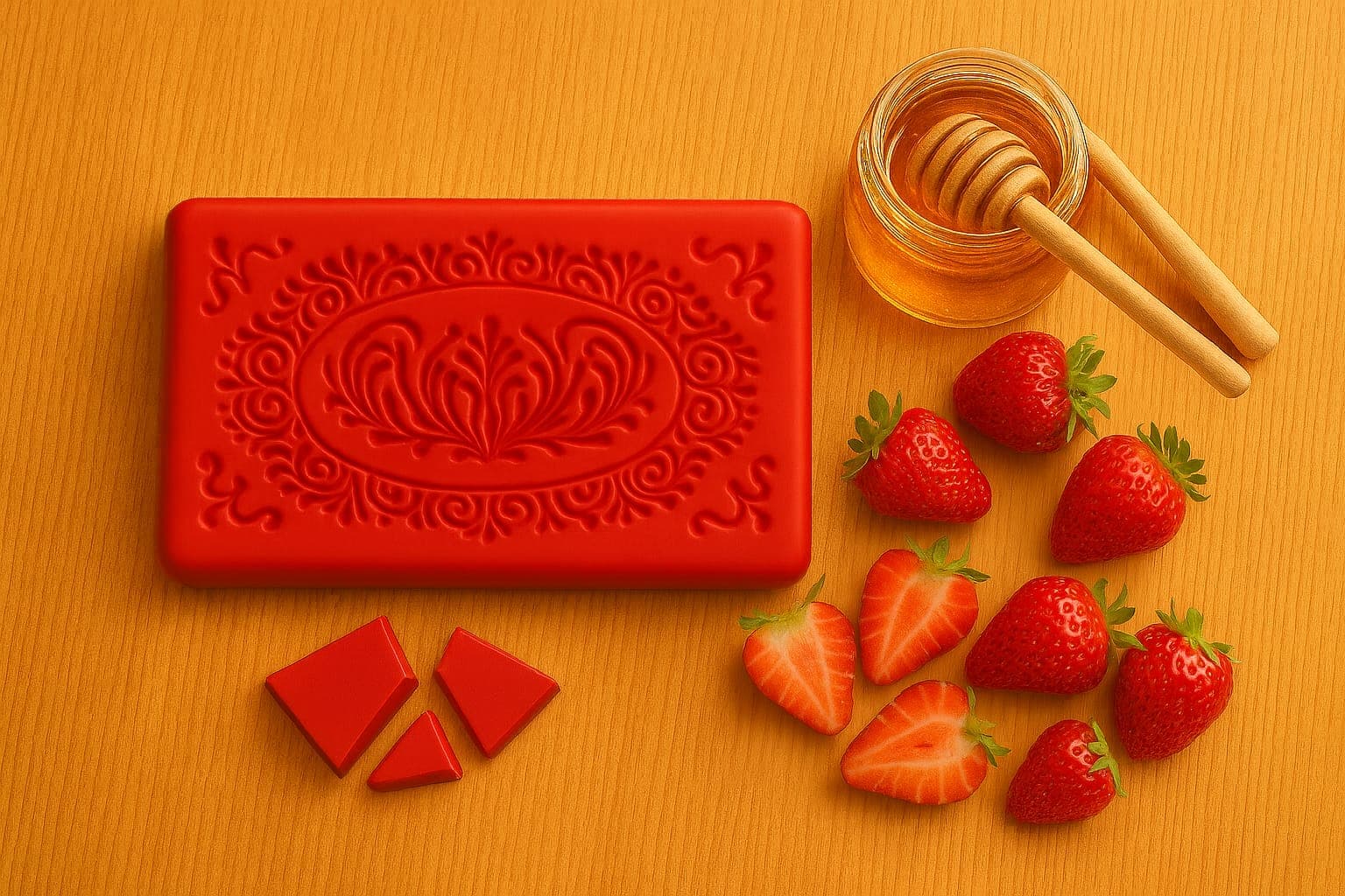 Morango & Mel – Doçura Acolhedora – imagem 1